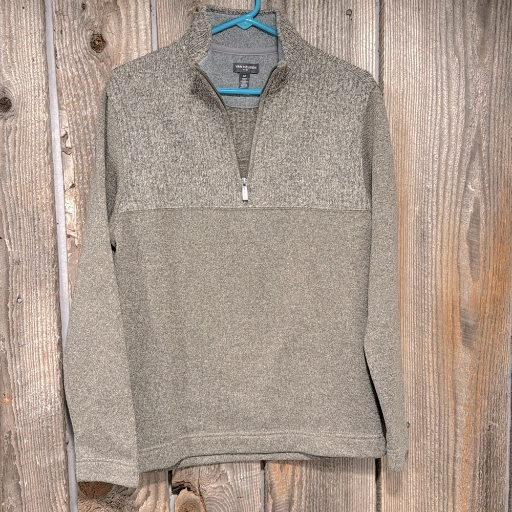 Van Heusen flex quarter zip small